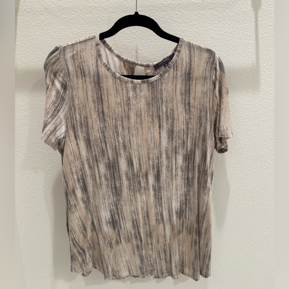 Lisa Rinna Collection Women's Tan Top size medium - Picture 1 of 6